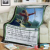 Game Magic The Gathering M21 206 Skyway Sniper Fleece Blanket