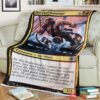 Game Magic The Gathering M21 217 Dire Fleet Warmonger Fleece Blanket