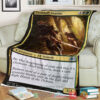 Game Magic The Gathering M21 226 Twinblade Assassins Fleece Blanket