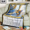 Game Magic The Gathering M21 227 Watcher Of The Spheres Fleece Blanket