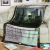 Game Magic The Gathering M21 253 Temple Of Malady Fleece Blanket