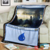 Game Magic The Gathering M21 264 Island Fleece Blanket