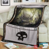 Game Magic The Gathering M21 267 Swamp Fleece Blanket