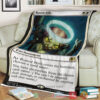 Game Magic The Gathering M21 32 Runed Halo Fleece Blanket