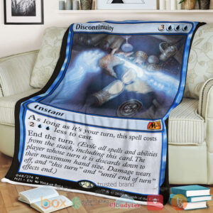 Game Magic The Gathering M21 48 Discontinuity Fleece Blanket