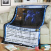 Game Magic The Gathering M21 52 Ghostly Pilferer Fleece Blanket