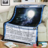 Game Magic The Gathering M21 65 Roaming Ghostlight Fleece Blanket