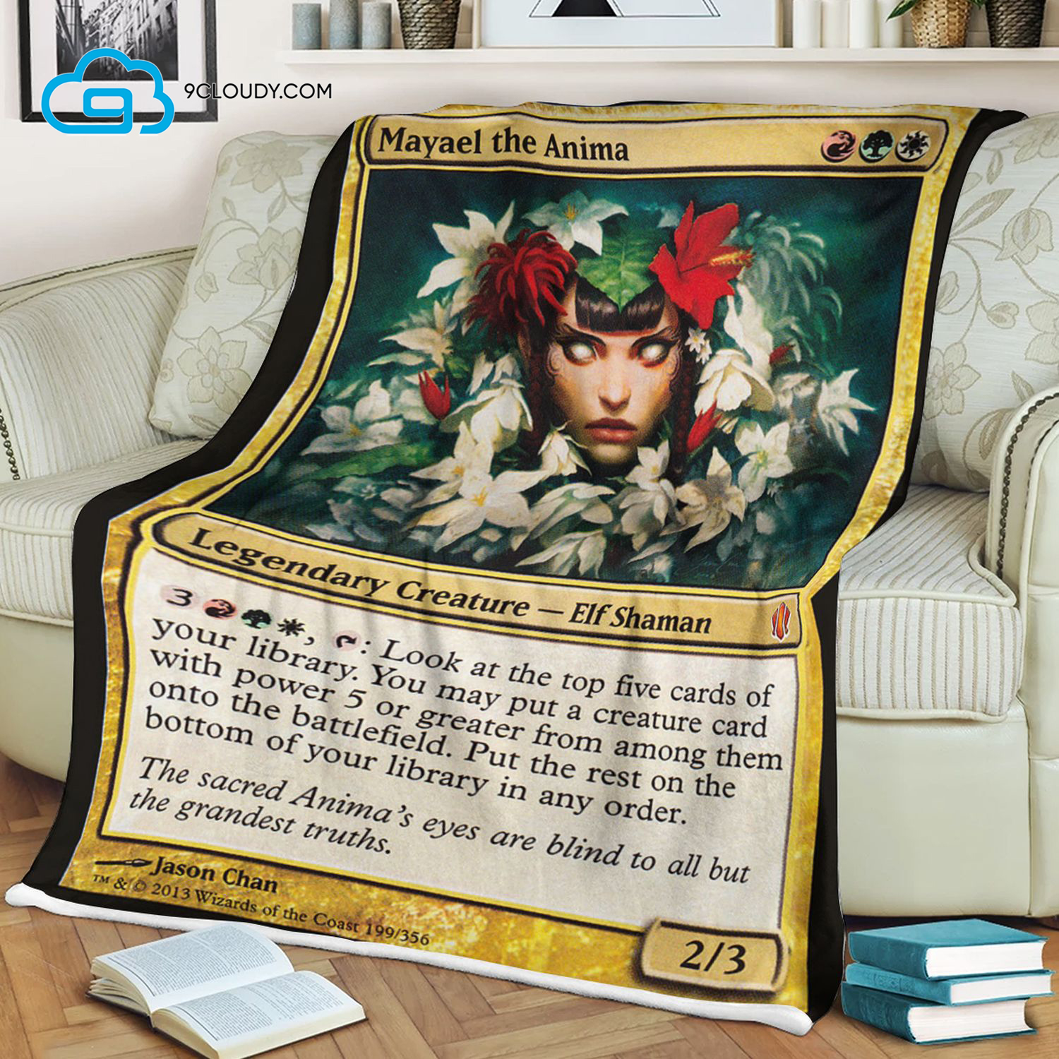 Game Magic The Gathering Mayael The Anima Blanket Game Magic The Gathering Mayael The Anima Blanket