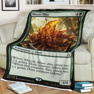 Game Magic The Gathering Mitotic Slime Sherpa Blanket
