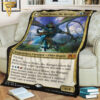 Game Magic The Gathering Nicol Bolas The Ravager All Over Print Blanket