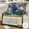 Game Magic The Gathering Nicol Bolas The Ravager Custom Soft Blanket