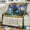 Game Magic The Gathering Nicol Bolas The Ravager Soft Blanket