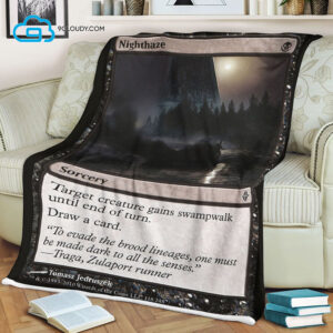 Game Magic The Gathering Nighthaze Blanket
