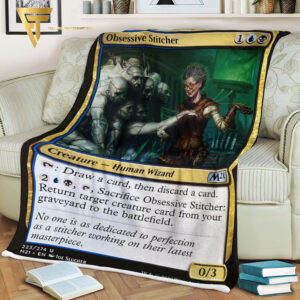Game Magic The Gathering Obsessive Stitcher Blanket