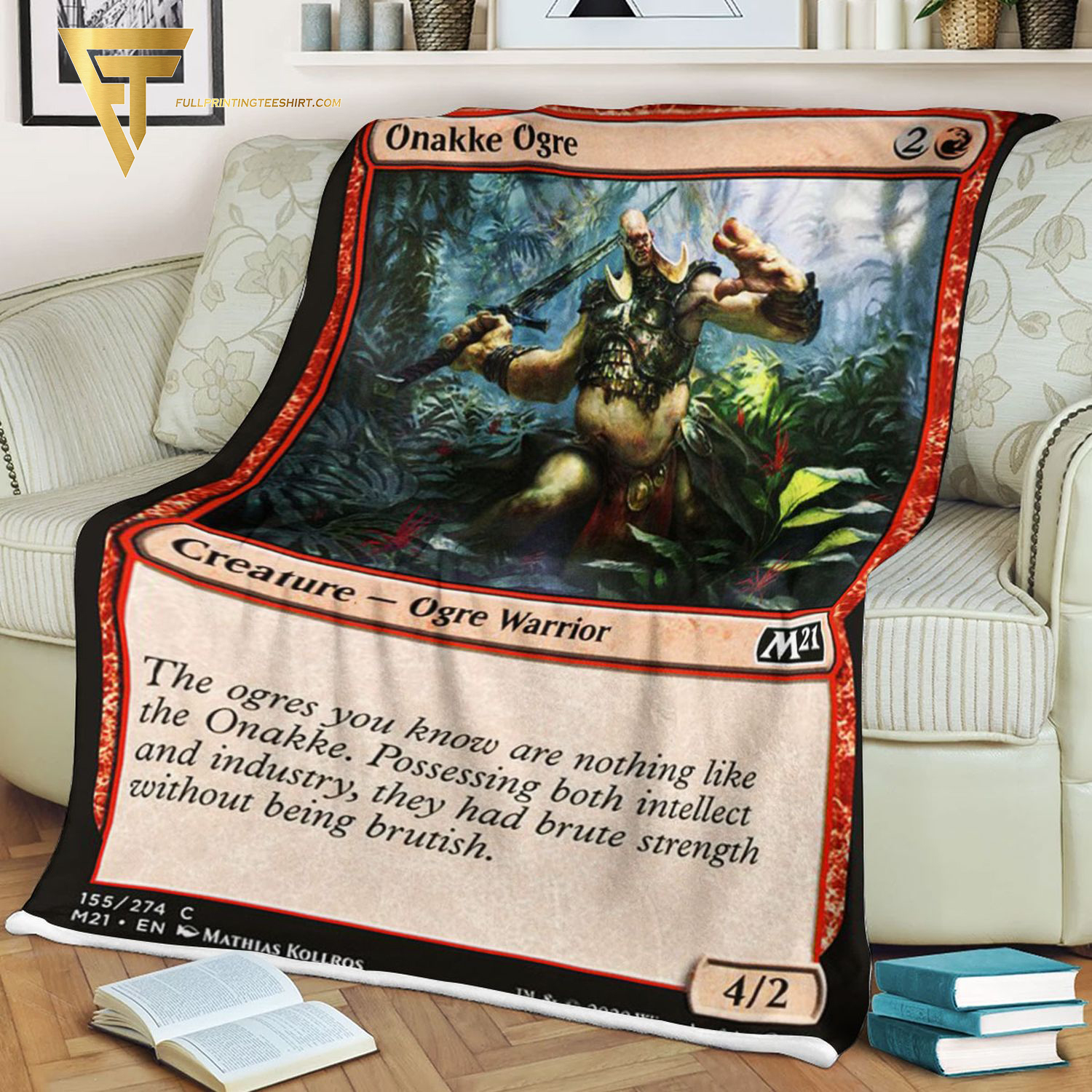 Game Magic The Gathering Onakke Ogre Blanket Game Magic The Gathering Onakke Ogre Blanket