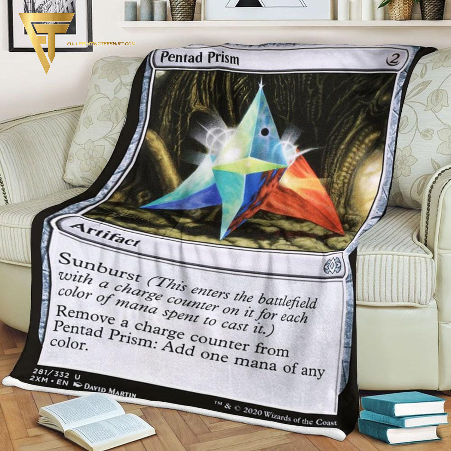 Game Magic The Gathering Pentad Prism Blanket Game Magic The Gathering Pentad Prism Blanket