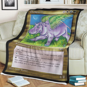Game Magic The Gathering Phelddagrif Sherpa Blanket