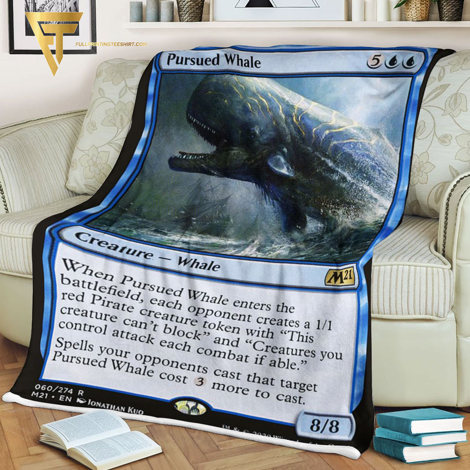 Game Magic The Gathering Pursued Whale Blanket Game Magic The Gathering Pursued Whale Blanket