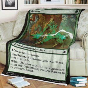 Game Magic The Gathering Rancor Sherpa Blanket