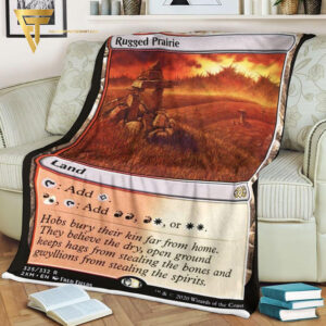 Game Magic The Gathering Rugged Prairie Blanket