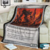 Game Magic The Gathering Rusted Slasher Blanket