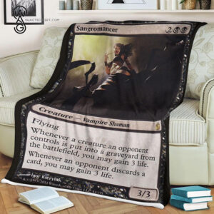 Game Magic The Gathering Sangromancer Blanket