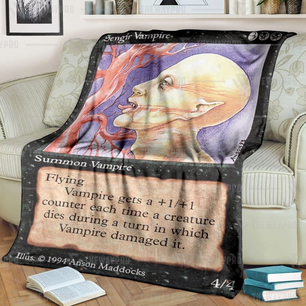Game Magic The Gathering Sengir Vampire Blanket Game Magic The Gathering Sengir Vampire Blanket