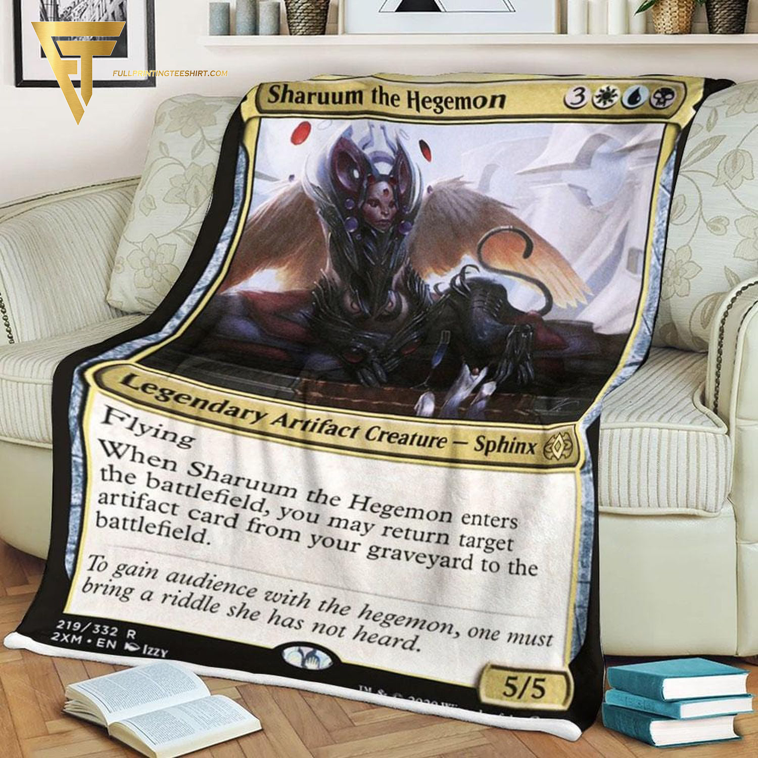 Game Magic The Gathering Sharuum The Hegemon Blanket Game Magic The Gathering Sharuum The Hegemon Blanket