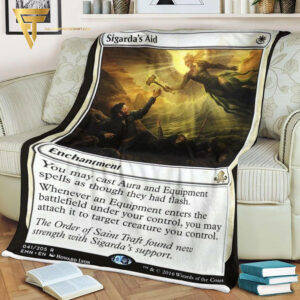 Game Magic The Gathering Sigardas Aid Blanket