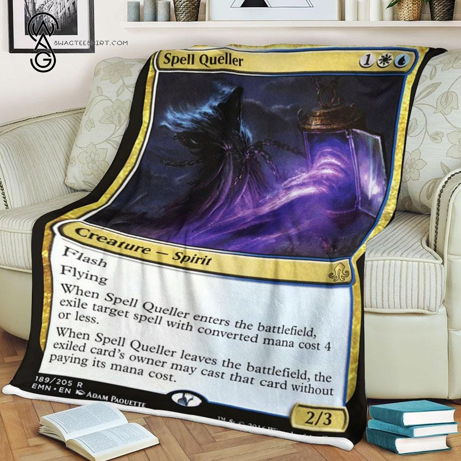 Game Magic The Gathering Spell Queller Blanket Game Magic The Gathering Spell Queller Blanket