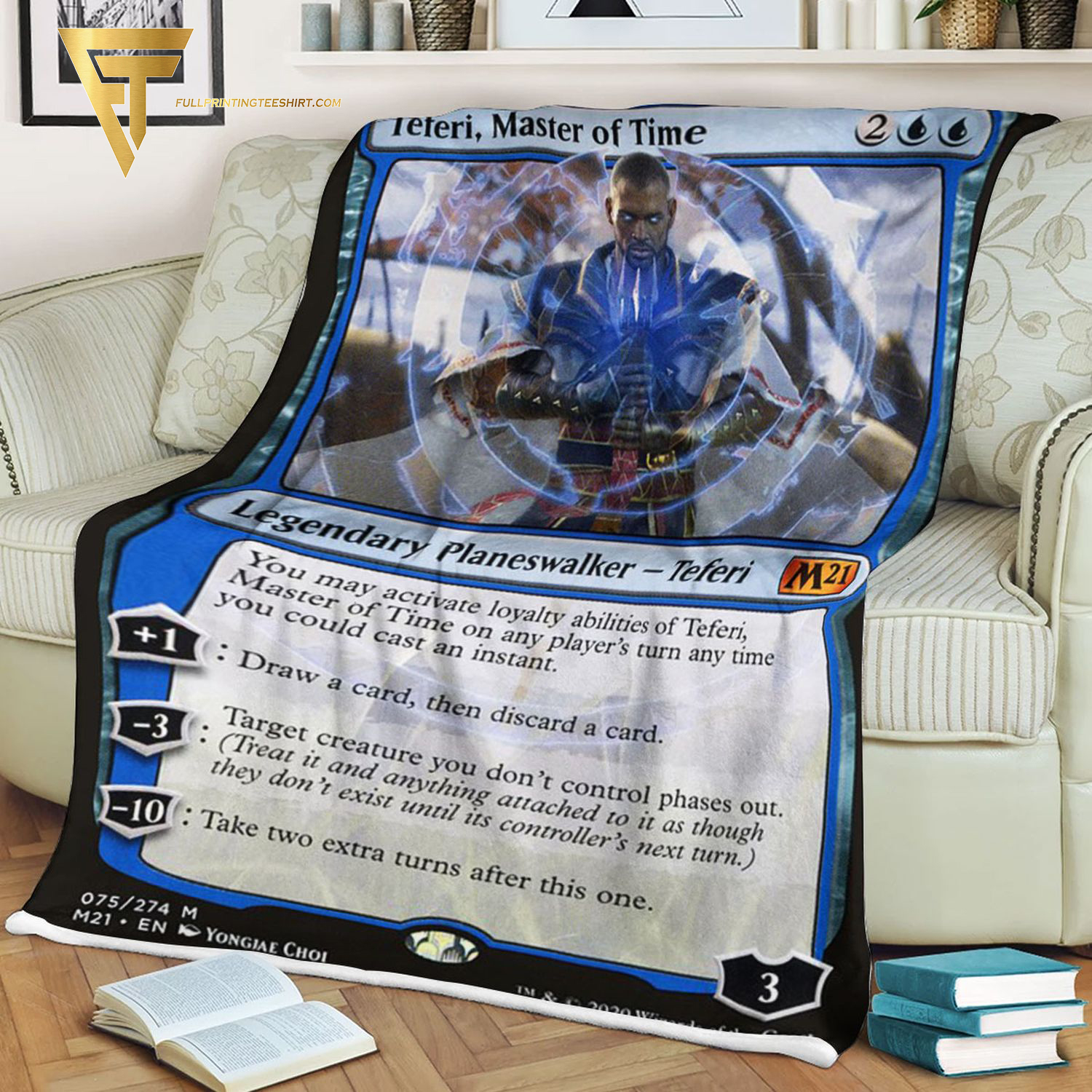 Game Magic The Gathering Teferi Master Of Time Blanket Game Magic The Gathering Teferi Master Of Time Blanket