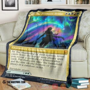Game Magic The Gathering The Prismatic Bridge Soft Blanket