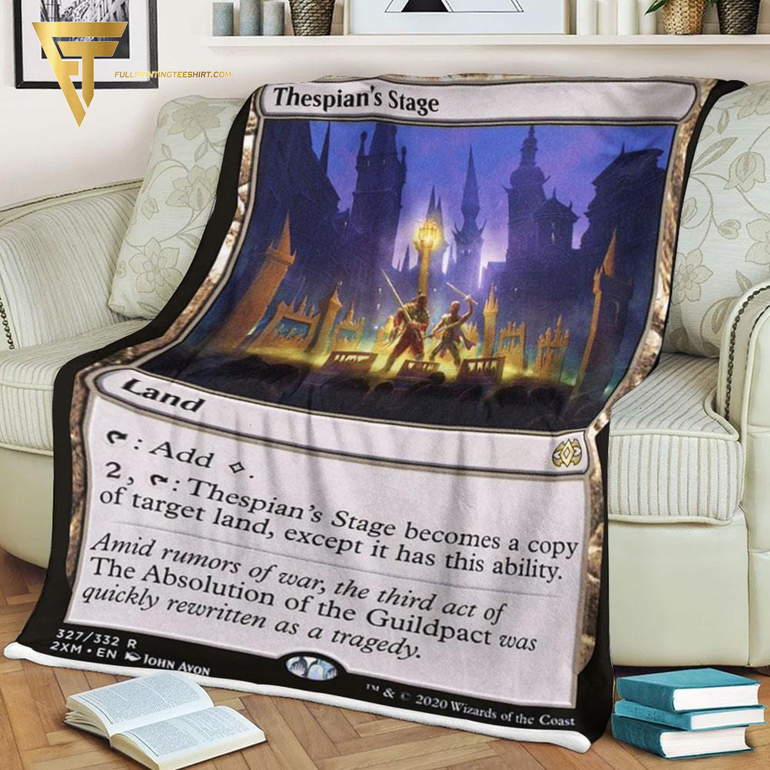 Game Magic The Gathering Thespians Stage Blanket Game Magic The Gathering Thespians Stage Blanket
