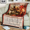 Game Magic The Gathering Thorn Thrash Viashino Sherpa Blanket