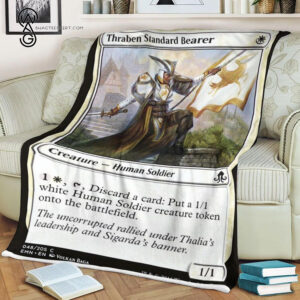 Game Magic The Gathering Thraben Standard Bearer Blanket