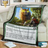 Game Magic The Gathering Titanic Growth Blanket