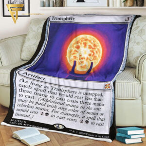 Game Magic The Gathering Trinisphere Blanket