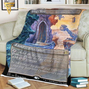 Game Magic The Gathering Urzas Mine Blanket