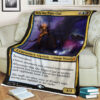 Game Magic The Gathering Vela The Night Clad Sherpa Blanket