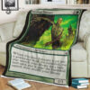 Game Magic The Gathering Viridian Emissary Blanket