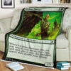 Game Magic The Gathering Viridian Emissary Sherpa Blanket