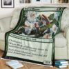 Game Magic The Gathering Wall Of Blossoms Sherpa Blanket