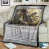 Game Magic The Gathering Wurmcoil Engine Blanket
