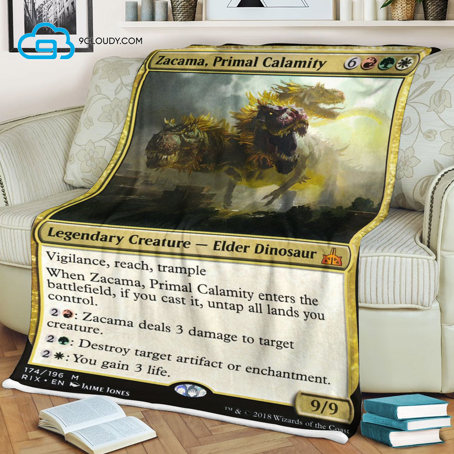 Game Magic The Gathering Zacama Primal Calamity Blanket Game Magic The Gathering Zacama Primal Calamity Blanket