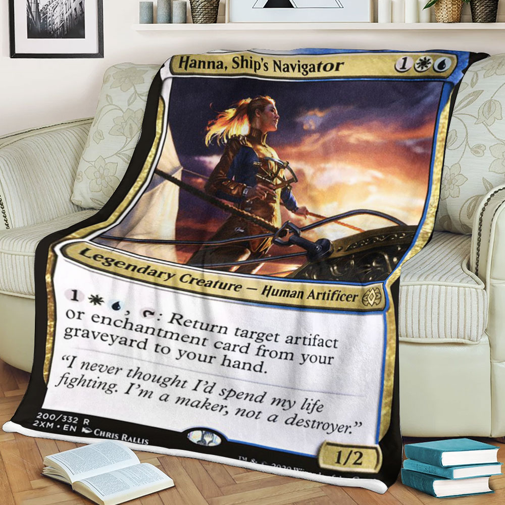 Game Mtg 0Hanna Ship S Navigator Blanket Game Mtg 0Hanna Ship S Navigator Blanket