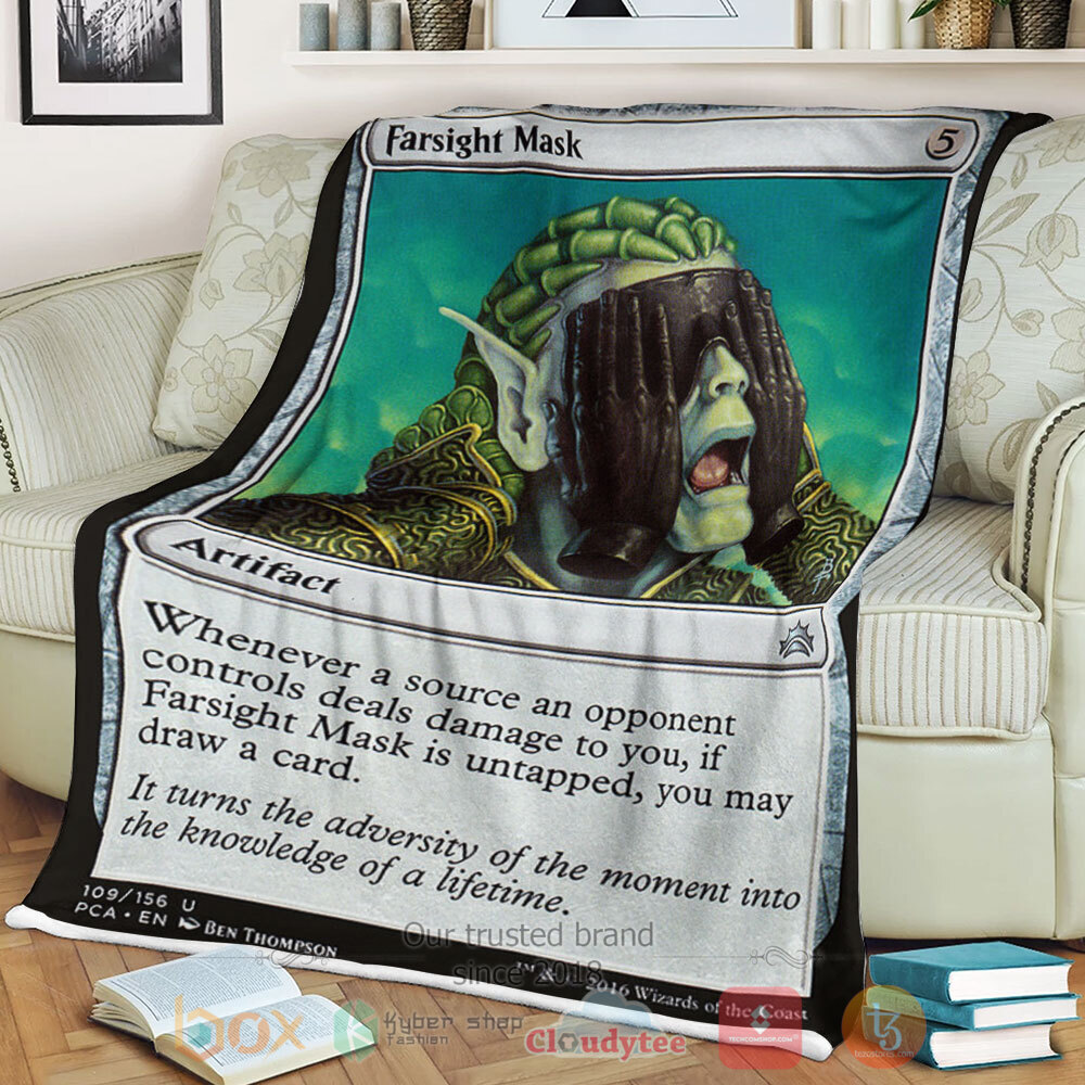 Game Mtg 109 Farsight Mask Sherpa Blanket Game Mtg 109 Farsight Mask Sherpa Blanket