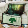 Game Mtg 152 Forest Sherpa Blanket