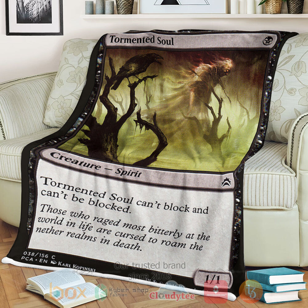 Game Mtg 38 Tormented Soul Sherpa Blanket Game Mtg 38 Tormented Soul Sherpa Blanket