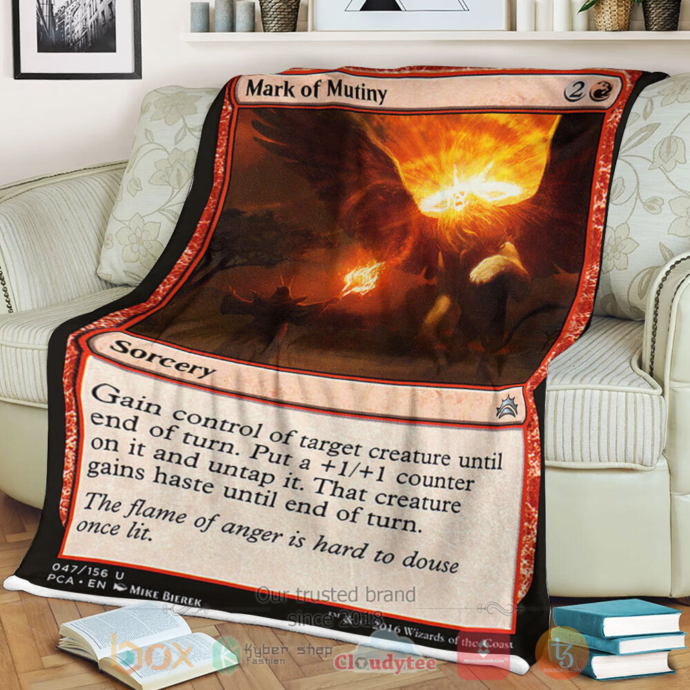 Game Mtg 47 Mark Of Mutiny Sherpa Blanket Game Mtg 47 Mark Of Mutiny Sherpa Blanket