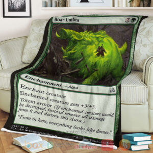Game Mtg 58 Boar Umbra Sherpa Blanket